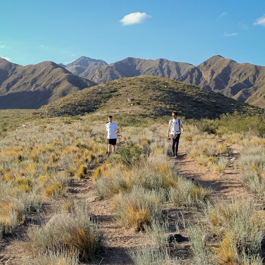 Se puede practicar senderimo en la zona